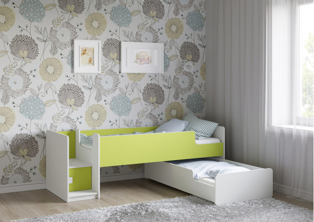 Детская выкатная кровать Легенда К302.41 в Колпино